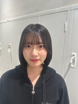 イア バイ ジーナ 渋谷(IA by Zina) アイドル風ボブ！