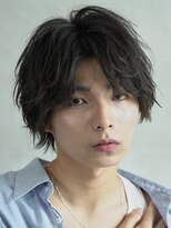 フィフス 原宿(fifth)&nbsp;原宿ルーズパーマ韓国シャドウメンズパーマラウンドマッシュ30代