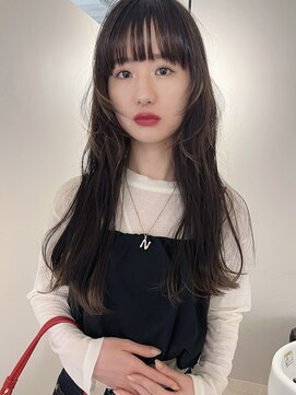 ユー(yew) ミディアムレイヤーカット/ウルフレイヤーカット/顔まわりカット