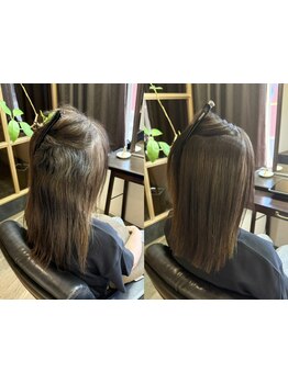 白髪を明るくキレイに★自然な透明感で“脱白髪染め”を楽しむなら、カラー上手なSanoへ♪