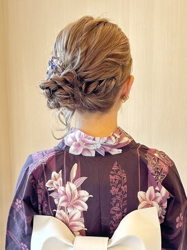 浴衣着付＆ヘアセット　［所沢］