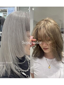 アッシュ 吉祥寺店(Ash) 【ブリーチカラー】ホワイト系～ベージュ系まで対応！