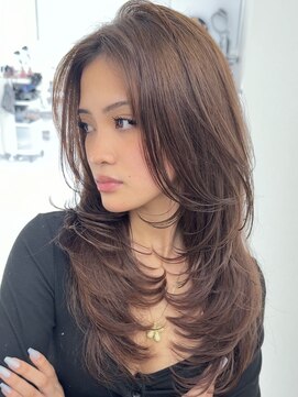 シエロビューティー(CIELO beauty) ブリーチハイライト髪質改善ダブルカラーレイヤーカット