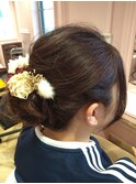 シニヨンスタイル