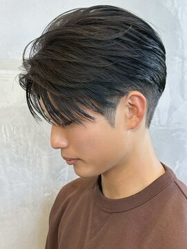 エリマ 横浜西口(elima) 横浜西口フェザーパーマシャドウパーマセンターパートウルフ緩め