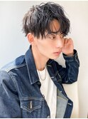 くせ毛風カジュアルニュアンスパーマショート20代30代p1南越谷