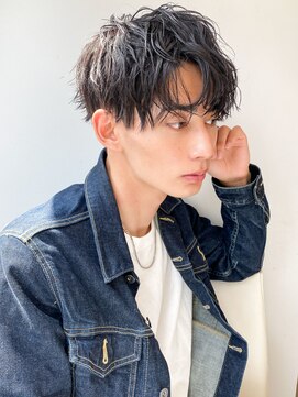 モッズヘア メン 南越谷南口店(mod's hair men) くせ毛風カジュアルニュアンスパーマショート20代30代p1南越谷