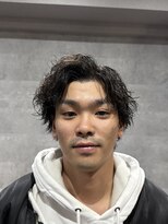 バーバーハウス ラヴィ 阿佐ヶ谷店(Barber House Lavie)&nbsp;マッシュウルフ×ツイストスパイラルパーマ