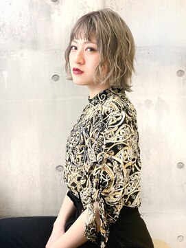 ジルバイジアン(JILL by GIEN) おしゃ可愛 ☆☆ No.1 short BOB x ハイトーン ＠タナカ