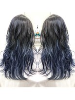 リッシュ 都賀店(Lish) ネイビーグラデーション