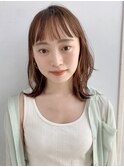 【GARDEN武田美奈】秋オススメナチュラルオレンジインナーカラー