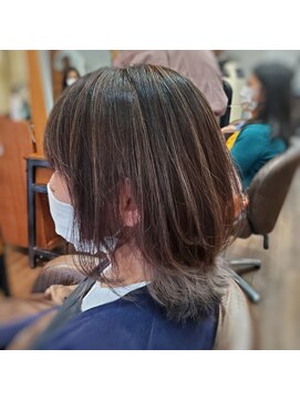 美容室ポール 西葛西店(PAUL) ウルフショート ハイライトカラー 西葛西美容室