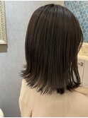 【casita flor】インナーカラー オリーブグレー