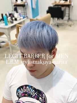 レジット メンズ ヘアサロン(LEGIT MEN's HAIR SALON) ホワイトシルバー