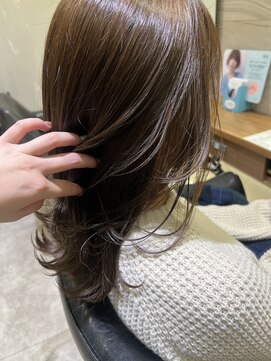 シェル 国分寺(shell) ベージュカラー/カーキベージュ/ブリーチなし/赤み消しカラー