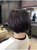 大人可愛いボブスタイル/自然派オーガニックカラー/30代40代50代