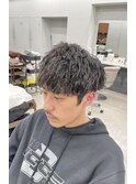 メンズ ツイストスパイラルパーマ