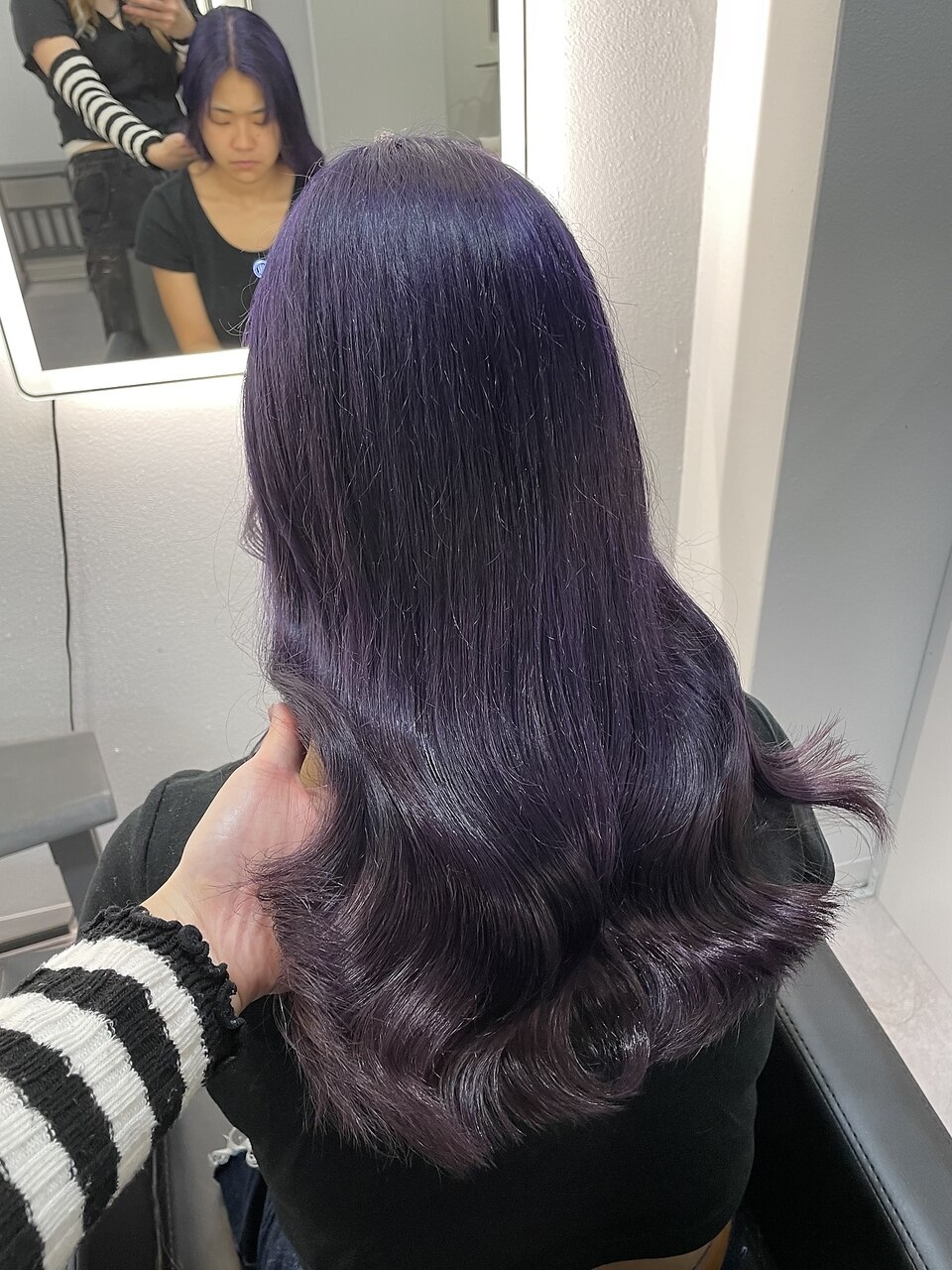 ディープパープル/ダブルカラー¥10000】SAKI:L182716912|シェイロ(Cielro)のヘアスタイル|ホットペッパービューティー ディープパープル/ダブルカラー¥10000】SAKI:L182716912|シェイロ(Cielro)のヘアスタイル|ホットペッパービューティー