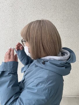 カットアンドトータルビューティ ヴァンキャトル(Cut&Total Beauty VINGT QUATRE) ハイトーンボブ