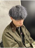 【NEXT静岡竹田】ブルーグレー× 前下がりマッシュ