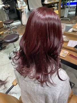 アヴァンスアンス 広島袋町店(AVANCE.ens) ピンクブラウン