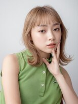 ブロッサム 東久留米店(Blossom)&nbsp;20代30代大人可愛いダブルカラーブリーチハイトーンカラー
