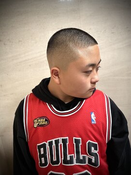 プラウド(PROUD) スキンフェードクロップバズカットイージーパーマメンズフェード