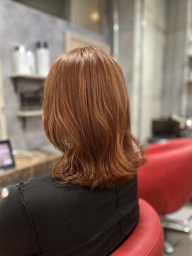 アリイ(ali'i) オレンジカラー/ナチュラルオレンジ/オレンジブラウン/脱黒染め