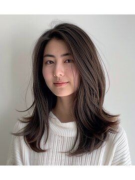 ルシードスタイル アウラ 松戸市五香(LUCIDO STYLE Aura) ロングスタイル【松戸・五香・白髪染め・カラー・髪質改善】