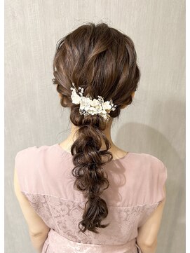 ヘアーメイクサロンアール(hair make salon R) 編み下ろし