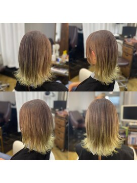 ダリキュート(DALI cute) 毛先カラー