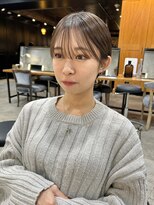 グリーン 表参道(green)&nbsp;【KANA】耳掛けショート/シースルーバング