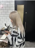 ホワイトグレージュ/ホワイトミルクティー