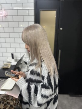 ギミックパシャ(GIMMICK pasha) ホワイトグレージュ/ホワイトミルクティー