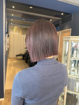 コワファースト 大分(COIFF1RST) ピンクグレージュカラー