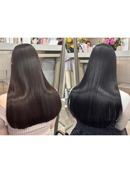 【TVでも話題のミネコラ×キラ水でより効果UP】１本１本が潤う髪に◇髪質改善/縮毛矯正/レイヤーカット