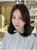 (縮毛矯正/髪質改善/ロングヘア/前髪/韓国レイヤー/小顔)