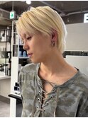 15263ニュアンスデザインハイトーンブリーチデザインカラー