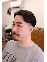 パストアンドニュー(past and new) 七三分けツーブロック