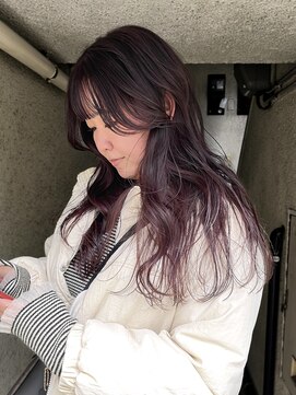 パークレーン アイス イヴェン(park lane ICI yeven) ブリーチなし　ラベンダーカシスピンク/akari