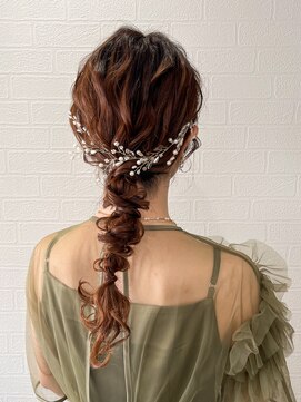 ミモザ シンサイバシ(Mimosa shinsaibashi) ふわふわあみおろしヘア