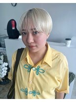 スーパーシーン(SUPER SCENE)&nbsp;くびれヘア/アプリコットオレンジ/ハイライトカラー/宜野湾