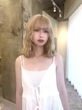 ジェム リット(GEM lit) 王道可愛いミルクティーベージュ