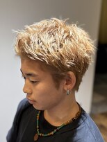 エクファフォーメン(EX-FA FOR MEN)&nbsp;MEN’S HAIR/ブルーブラック/フェザーパーマ/瀬田