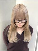 ミルクティーベージュ/ホワイトミルクティー/ホワイトベージュ
