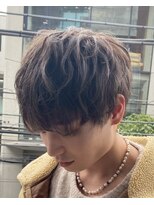 アルカナ 明治神宮前原宿(ARCANA) 束感ショート マッシュパーマ ブラウンカラー