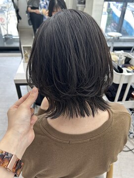 ビューナゴヤ 名駅(VIEW NAGOYA) レイヤーボブ/ボブ/黒髪/くびれヘア/レイヤーカット