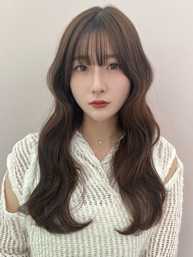 ローレイヤー×チョコグレージュ