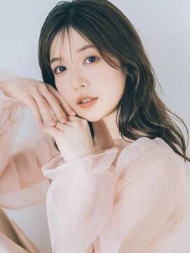 黒髪/クラゲヘアー/オリーブグレー/小顔/ココアベージュ