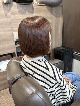 リブール 西尾店(libuR) ミディアム／トリートメント／西尾／碧南／髪質改善／ブラウン